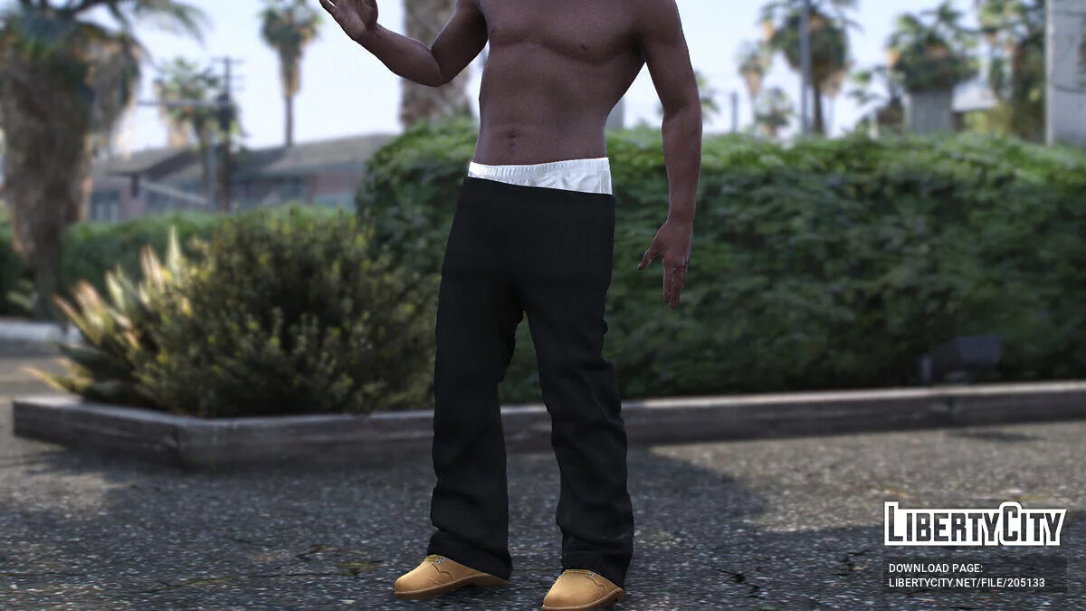 Sagged Flared Sweatpants [MP Male] / GTA 5