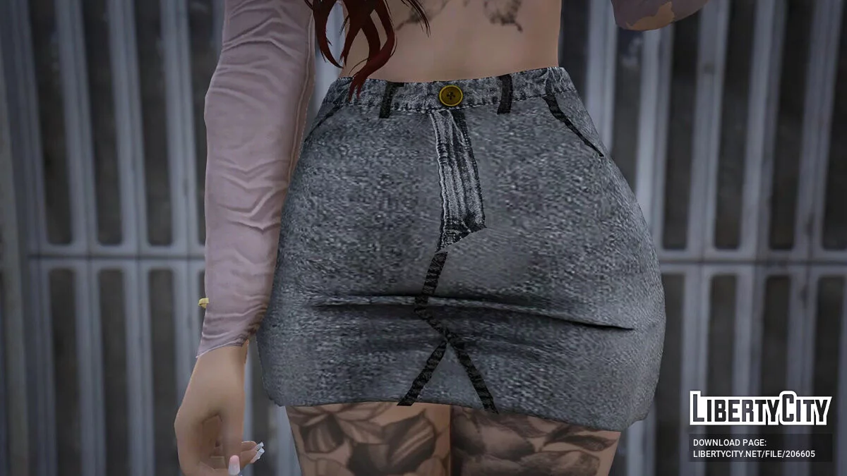 Denim Skirt для MP Female / GTA 5