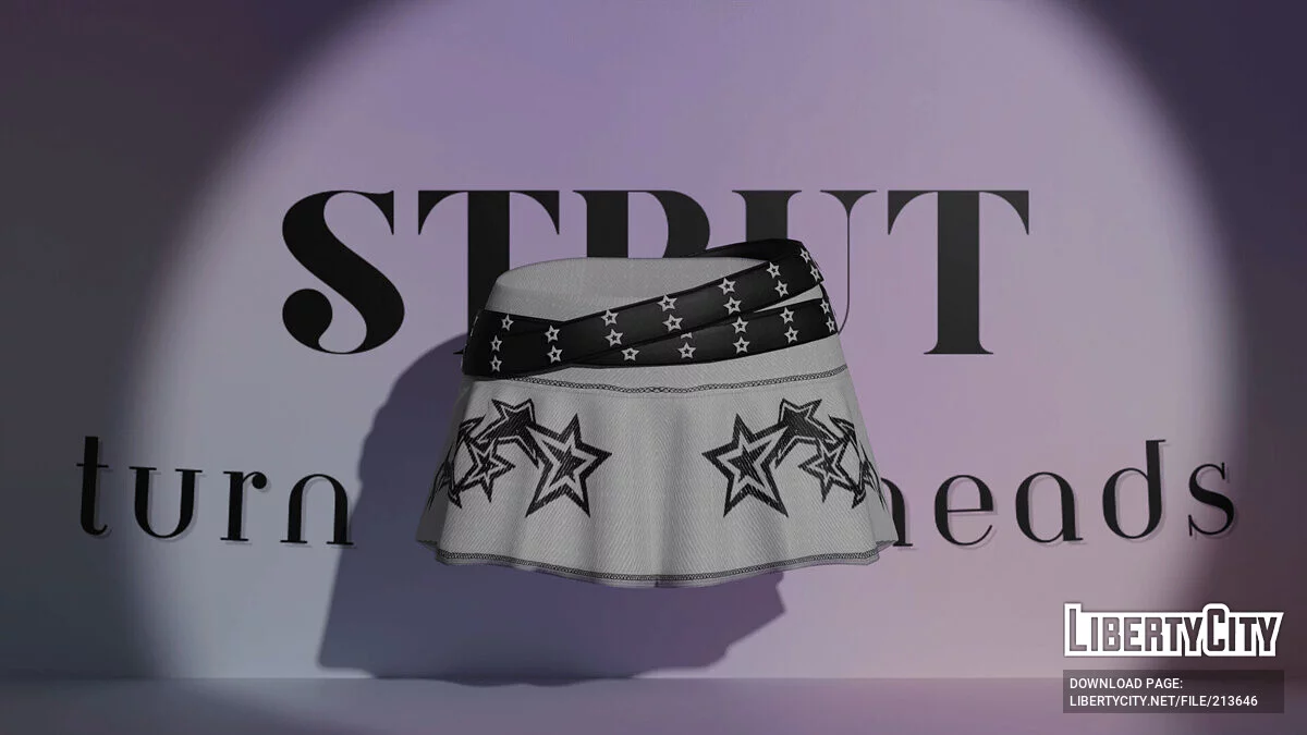 Brianna Skirt для MP Female / GTA 5
