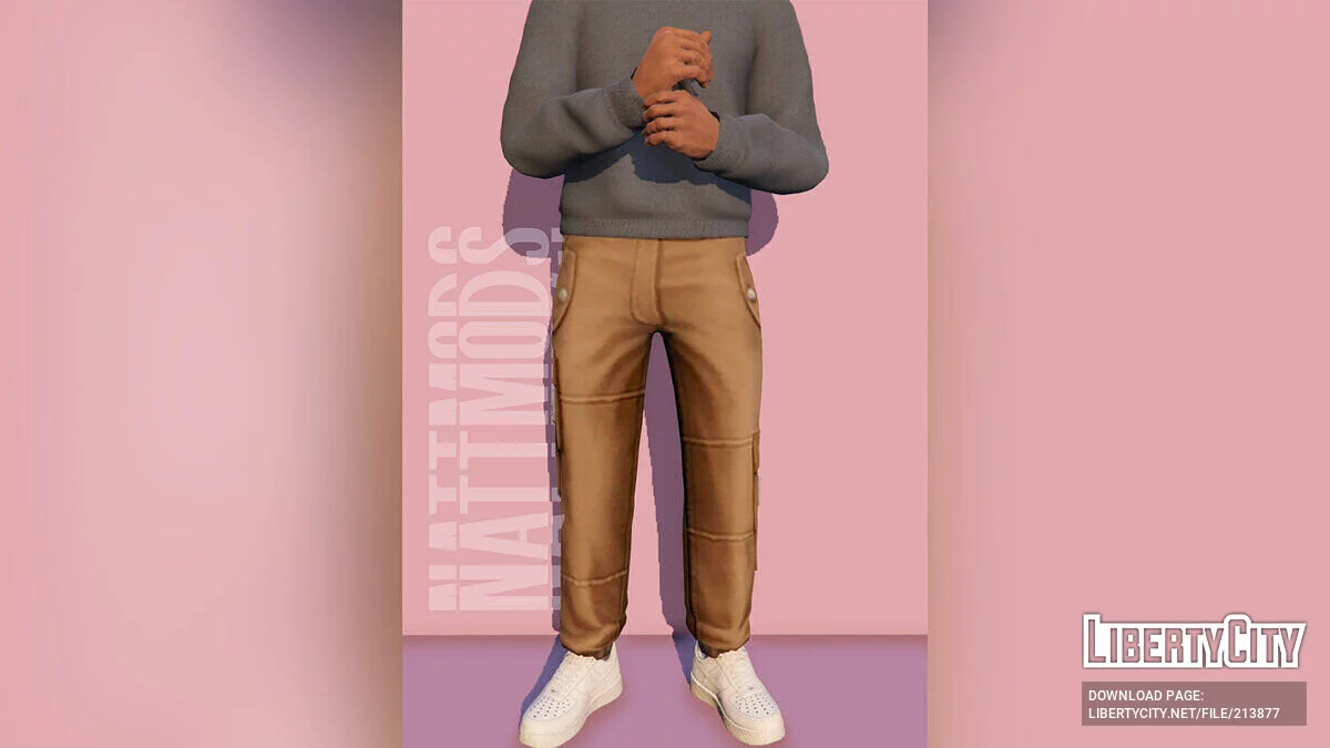 MP Erkek için Kargo Pantolonlar / GTA 5