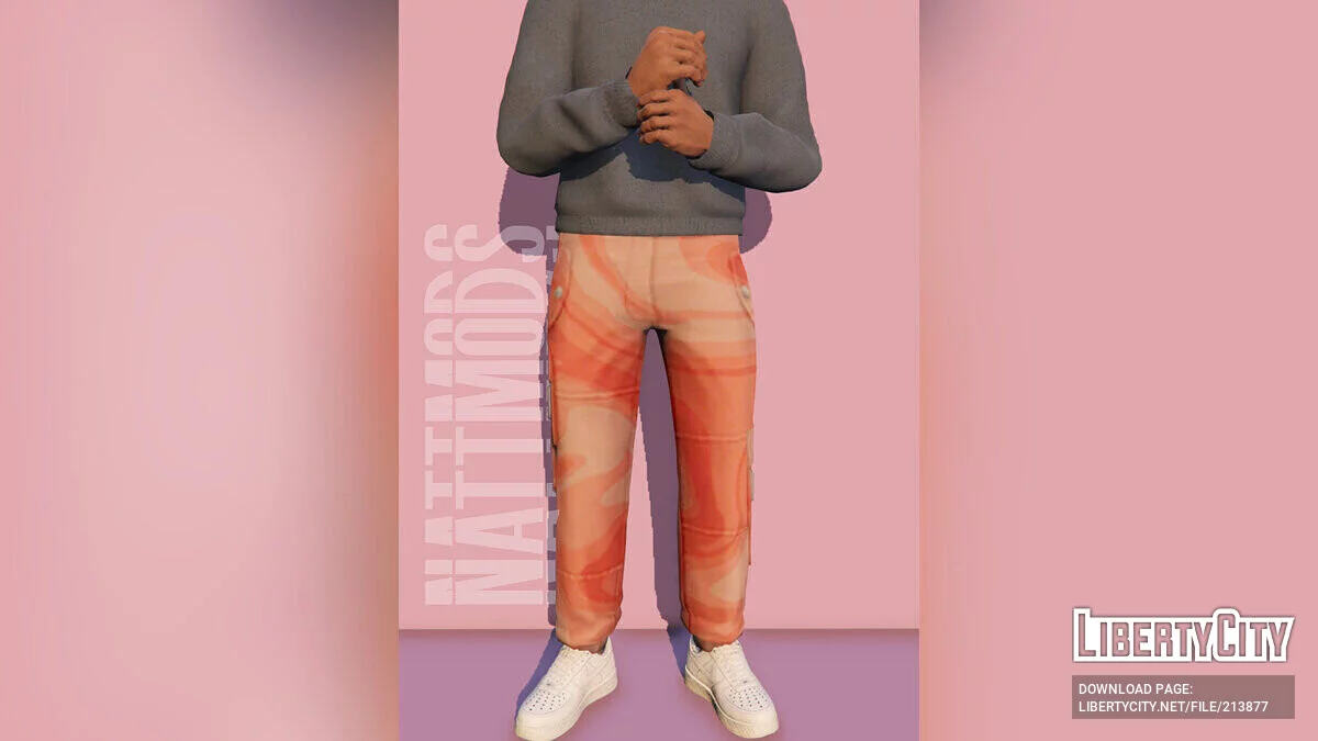 MP Erkek için Kargo Pantolonlar / GTA 5