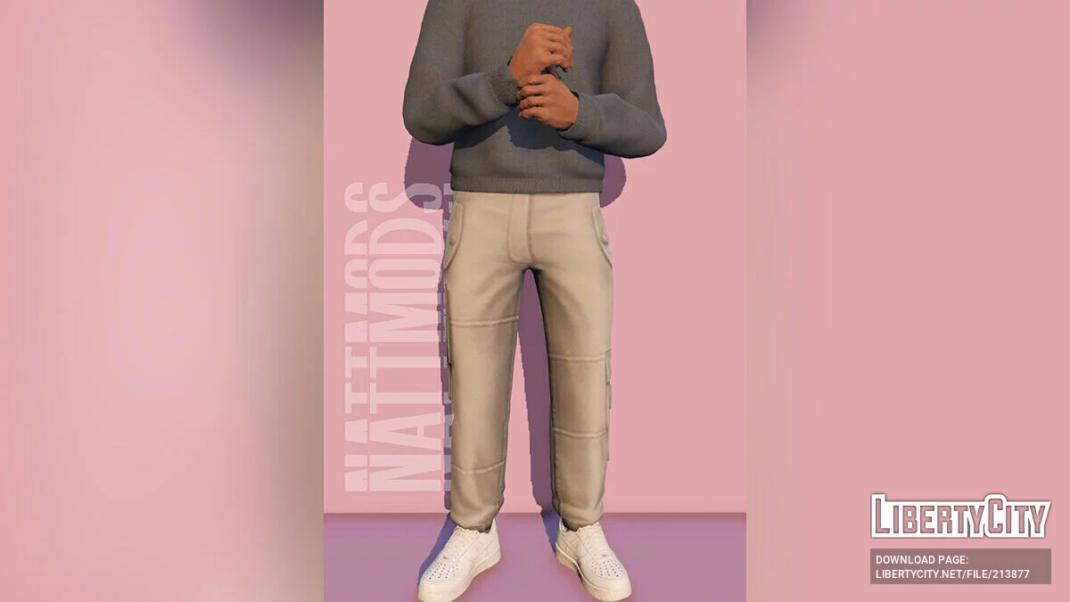 MP Erkek için Kargo Pantolonlar / GTA 5