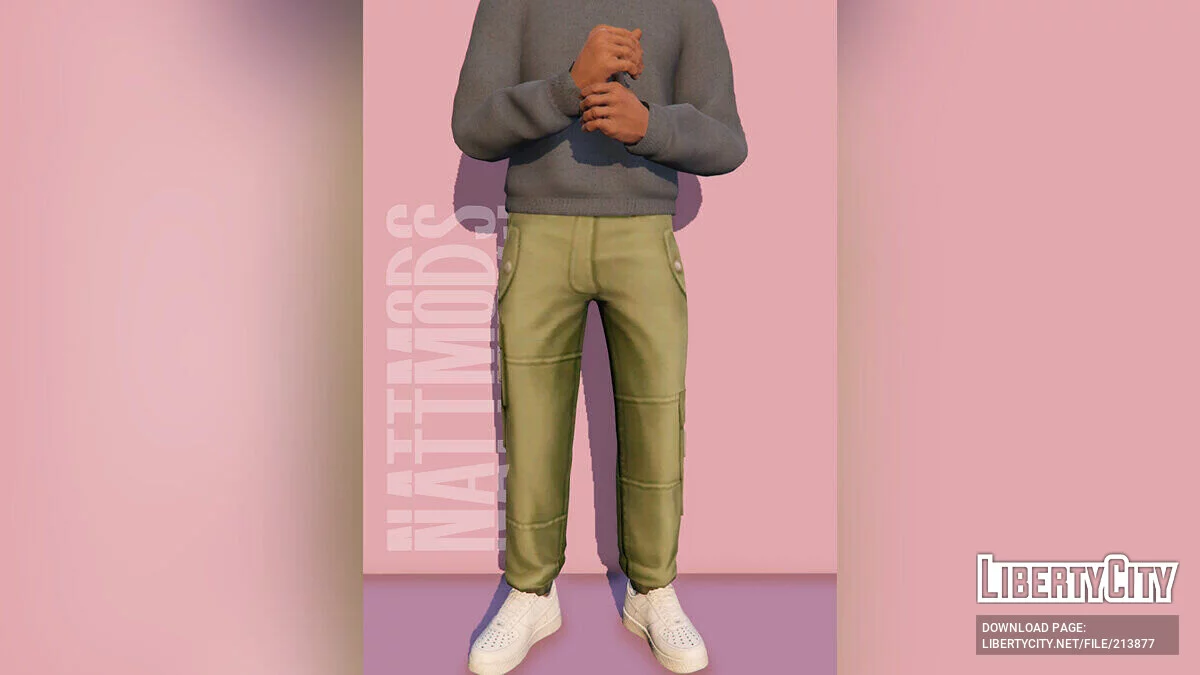 MP Erkek için Kargo Pantolonlar / GTA 5