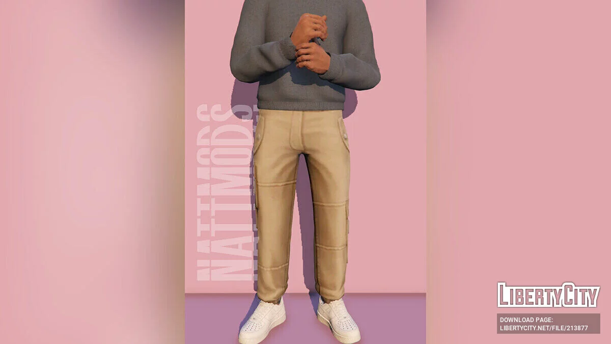 MP Erkek için Kargo Pantolonlar / GTA 5