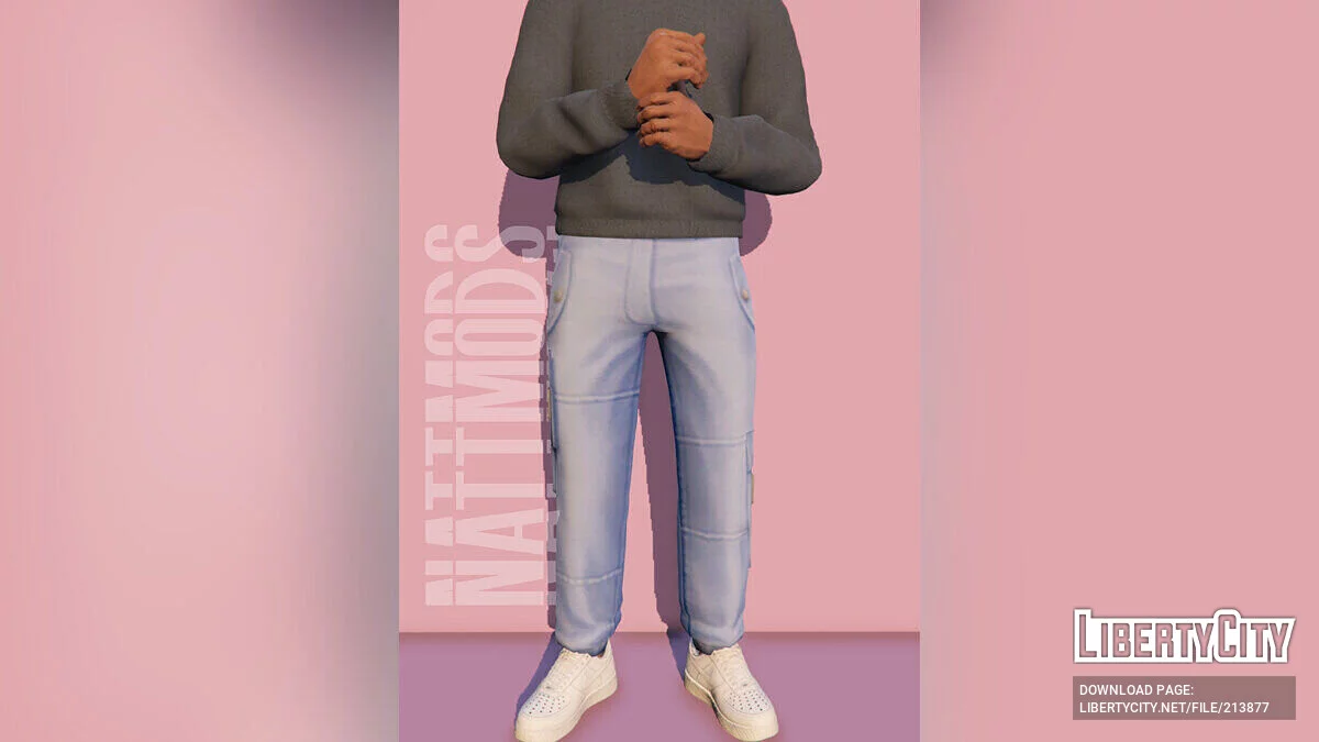 MP Erkek için Kargo Pantolonlar / GTA 5