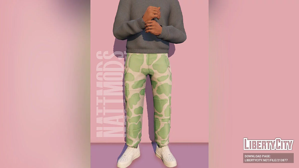 MP Erkek için Kargo Pantolonlar / GTA 5