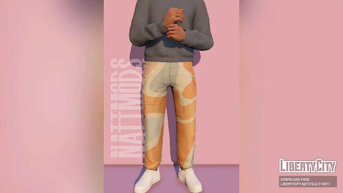 MP Erkek için Kargo Pantolonlar / GTA 5