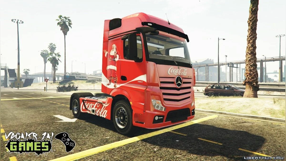 梅赛德斯-奔驰Actros Euro 6 / GTA 5