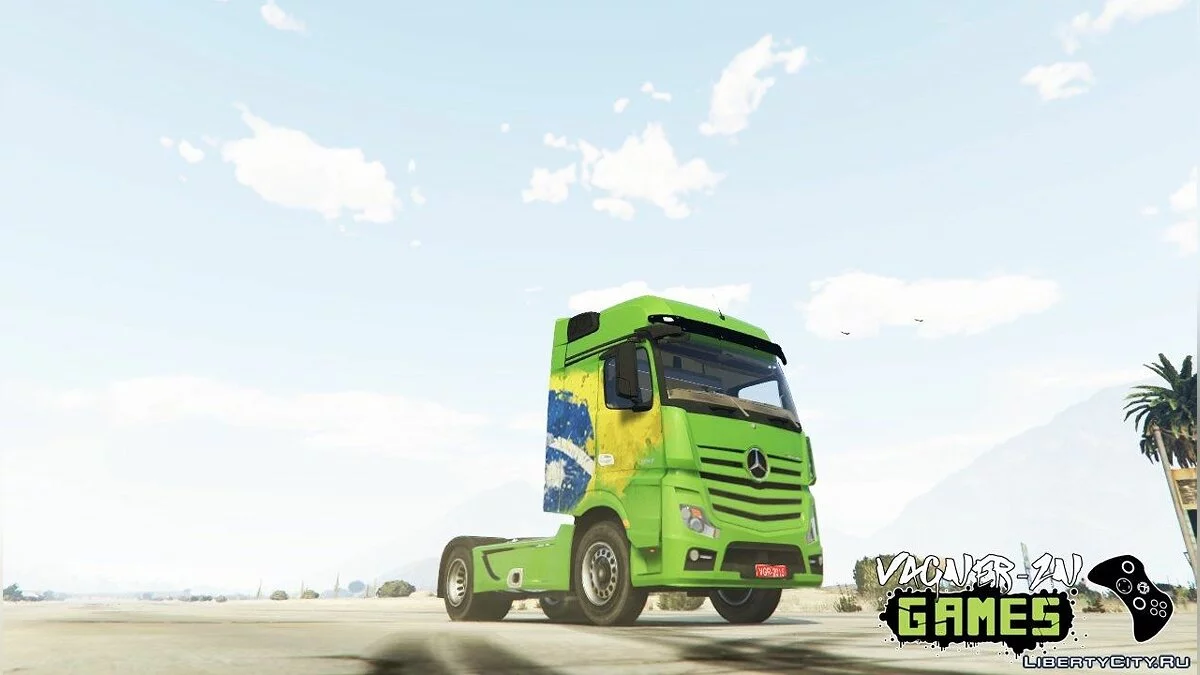 梅赛德斯-奔驰Actros Euro 6 / GTA 5