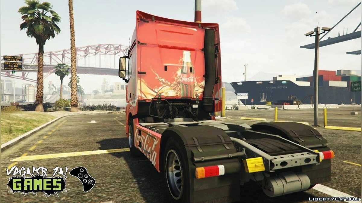 梅赛德斯-奔驰Actros Euro 6 / GTA 5