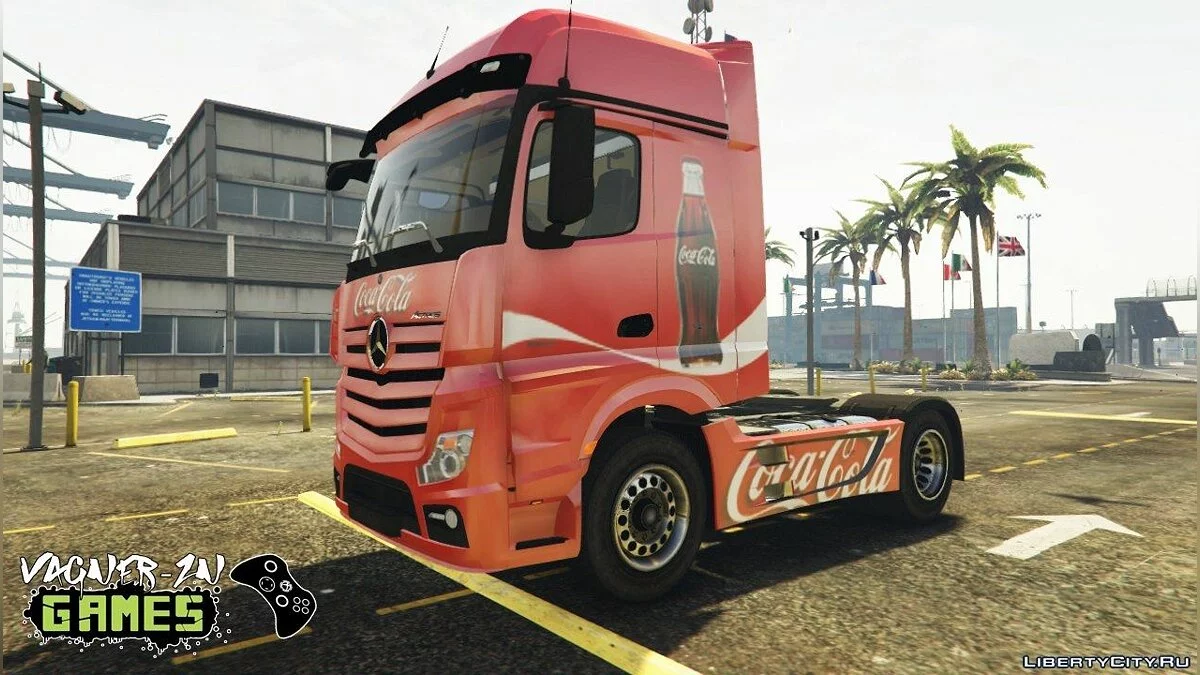 梅赛德斯-奔驰Actros Euro 6 / GTA 5