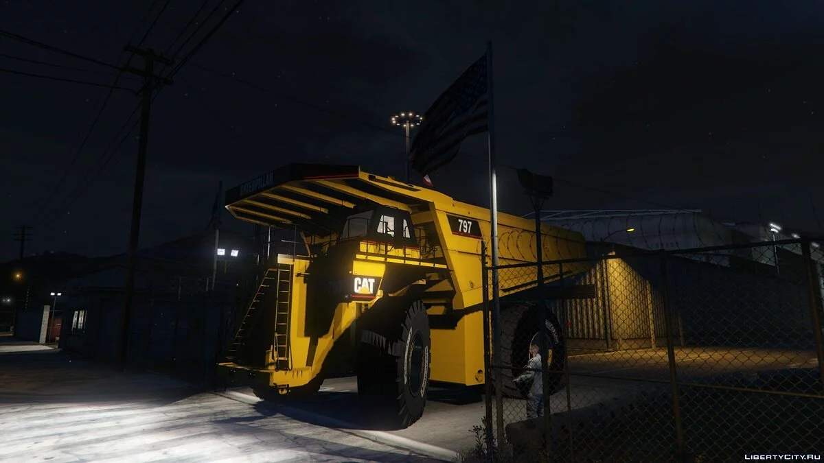 CAT 797 Dumper 1.0 / GTA 5