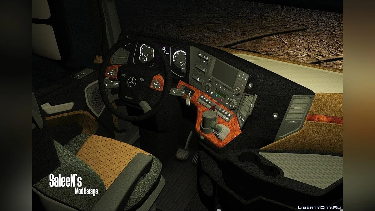 مرسيدس بنز أكتروس MP4 4x2 / جي تي أي 5