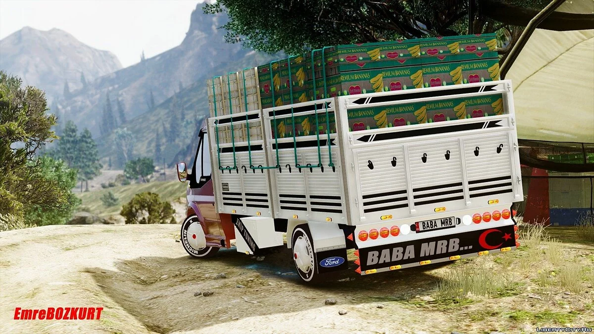 Ford Transit A&#231;&#305;k Kasa [Додаток / Заміна] 1.0 / GTA 5