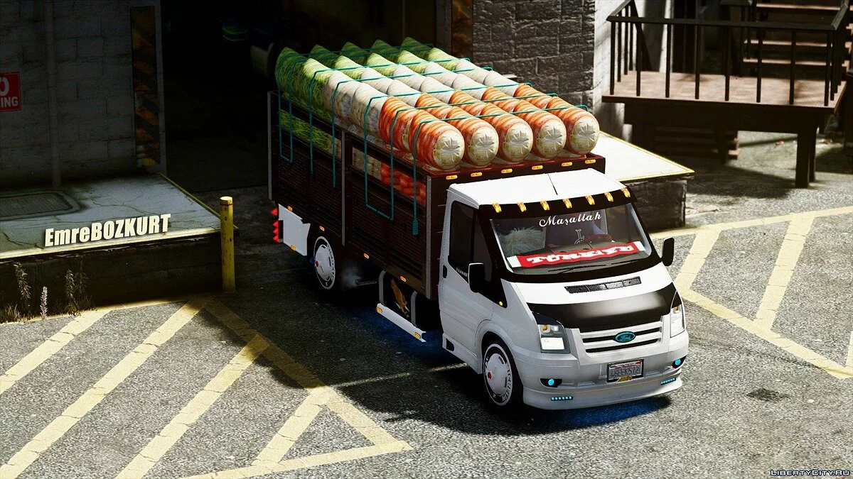 Ford Transit A&#231;&#305;k Kasa [Додаток / Заміна] 1.0 / GTA 5