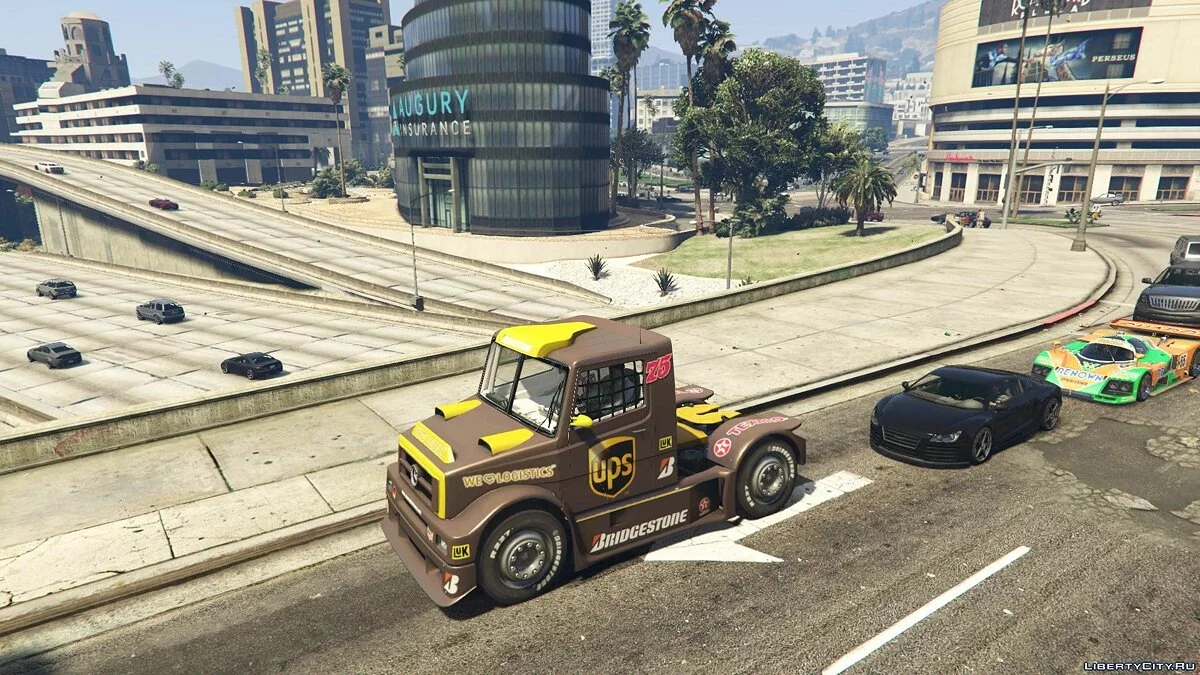 Mercedes-Benz L Series FTruck [Add-On / Ersetzen | Livery] 2.0 / GTA 5