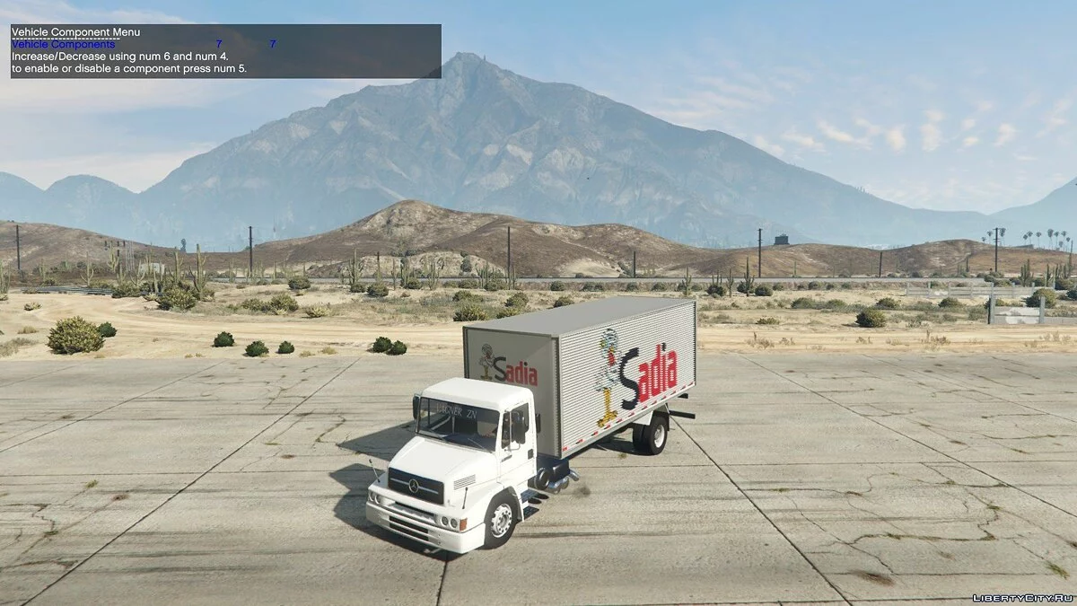 Mercedes-Benz L1620 BAU / GTA 5