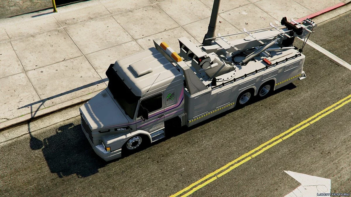Scania 113H Guincho 4x6 Funcional / GTA 5