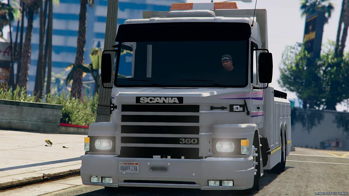 Scania 113H Guincho 4x6 Funcional / GTA 5