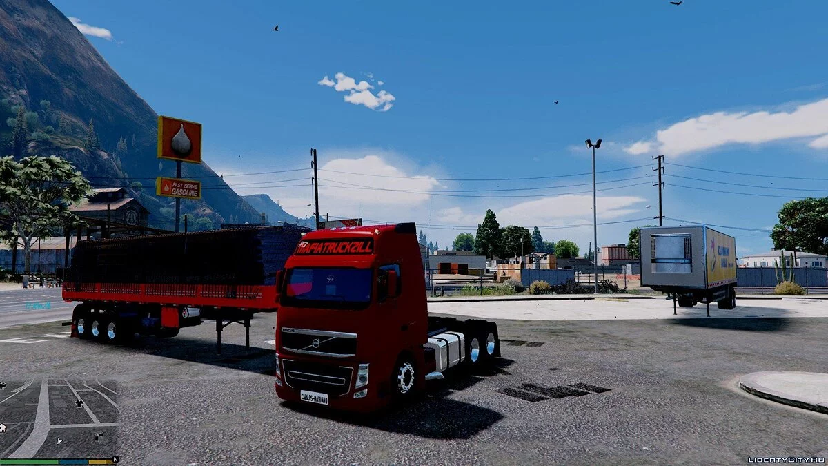 Volvo FH y Remolque / GTA 5