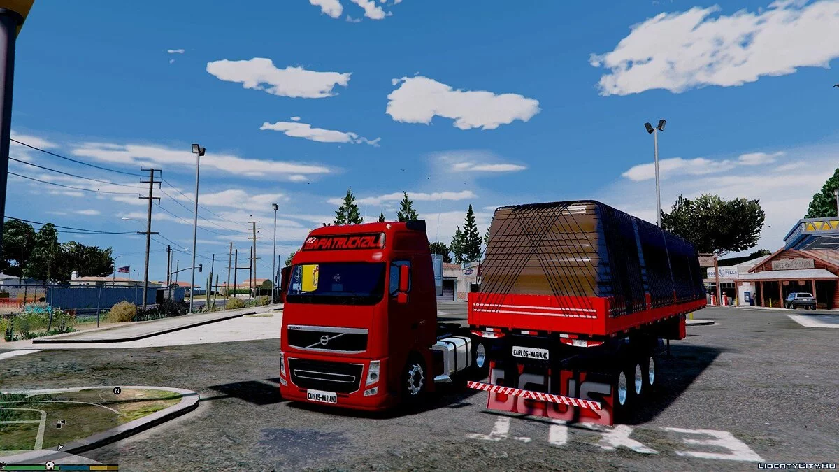 Volvo FH y Remolque / GTA 5