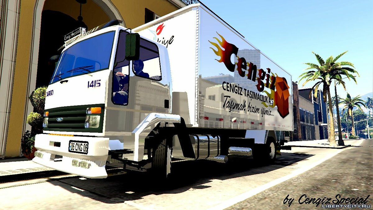 Caminhão Ford Cargo 1415 para GTA San Andreas - Jogos Palpite Digital