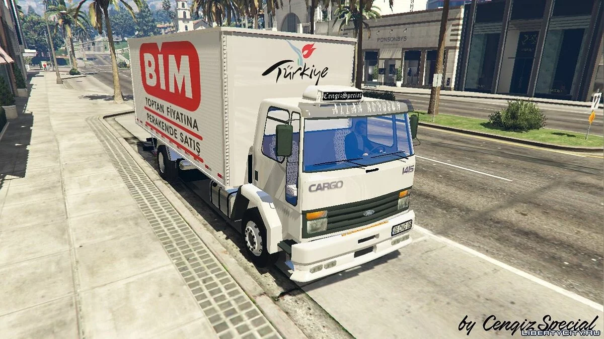 Грузівка Ford Cargo 1415 [Додаток / Заміна] 1.0 / GTA 5