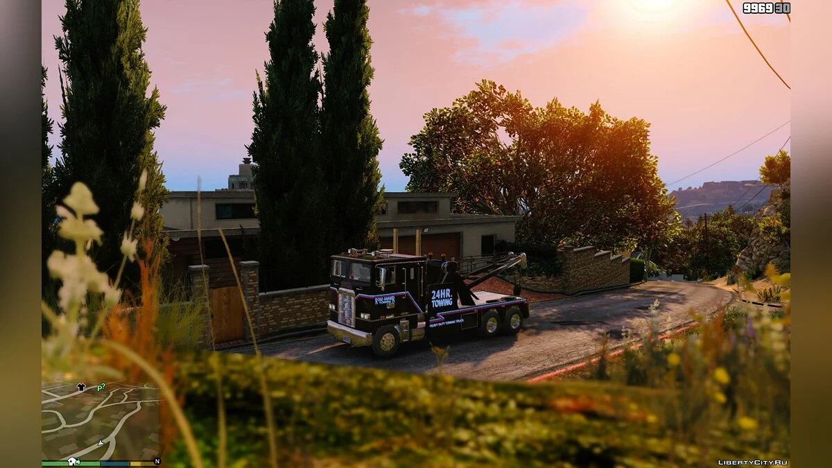 Freightliner FLA 9664 (T-2) 1987 / GTA 5