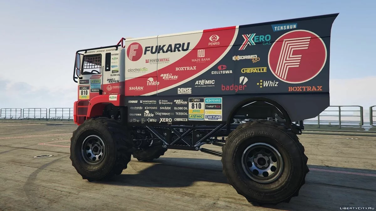 شاحنة الرالي [إضافة / استبدال] / جي تي أي 5