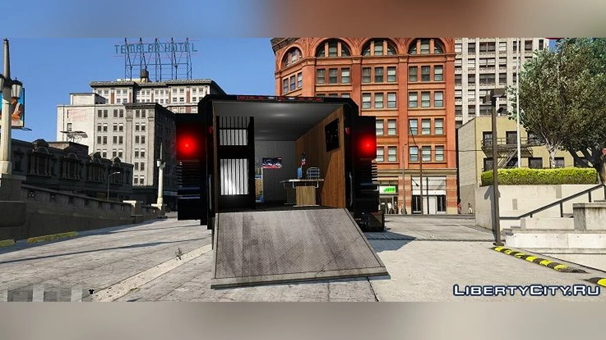 Emergency Command Trailer/Mobile Police Processing (Beta 0.31) Beta / GTA 5
