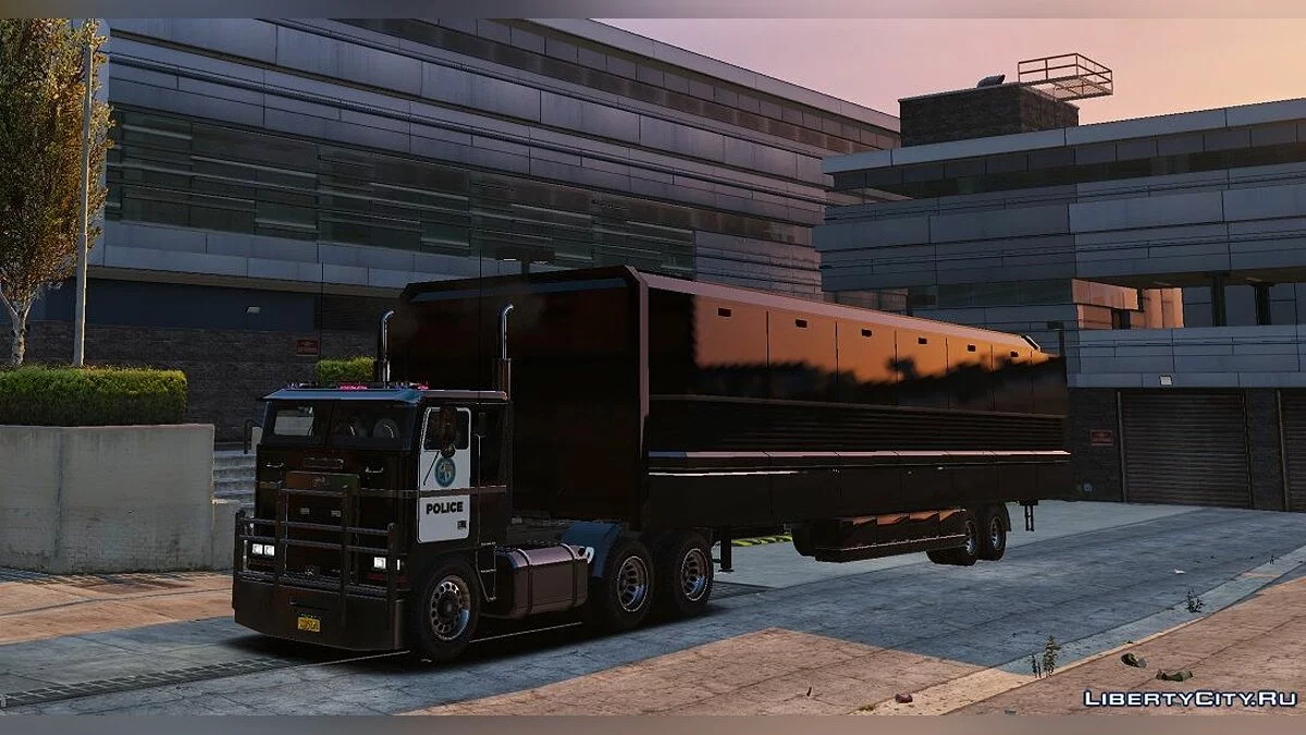 Emergency Command Trailer/Mobile Police Processing (Beta 0.31) Beta / GTA 5