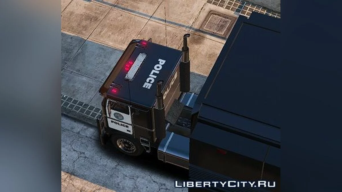 Emergency Command Trailer/Mobile Police Processing (Beta 0.31) Beta / GTA 5