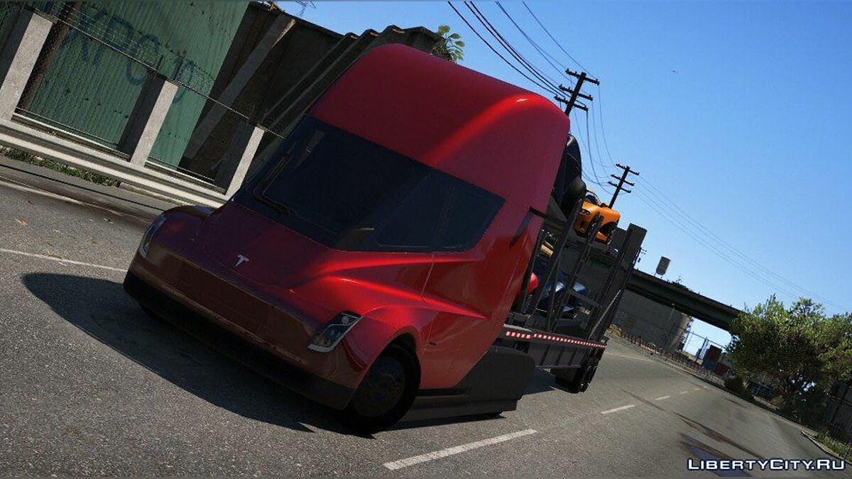 Truck Tesla Semi 1.0 for GTA 5