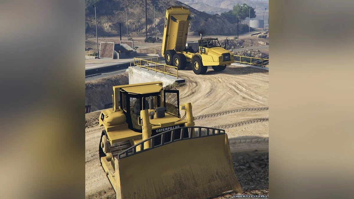 Caminhão Basculante Offroad Caterpillar 745C 2018 [ADD-ON] 1.0 / GTA 5