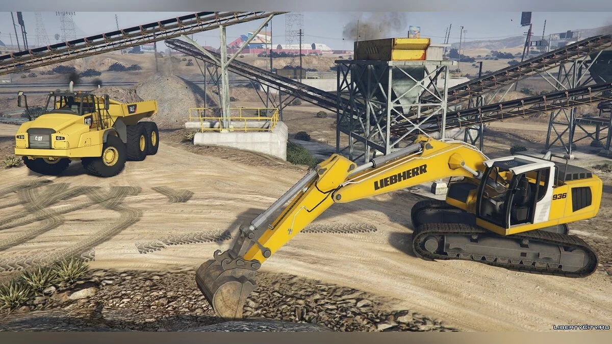 Caminhão Basculante Offroad Caterpillar 745C 2018 [ADD-ON] 1.0 / GTA 5