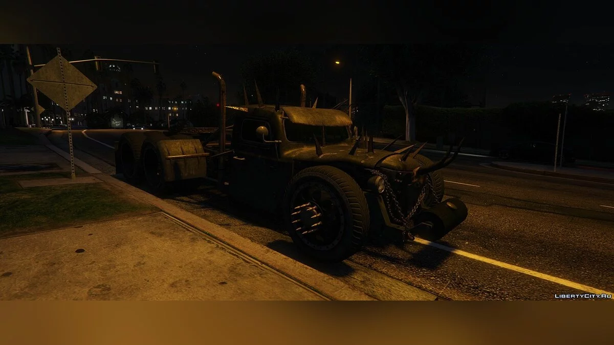 Ratty Ratloader [Addon | Extras] 1.0 - Автомобіль як у фільмі "Безумний Макс" / GTA 5