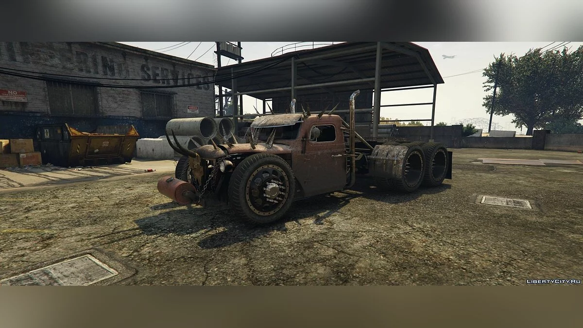 Ratty Ratloader [Addon | Extras] 1.0 - Автомобіль як у фільмі "Безумний Макс" / GTA 5
