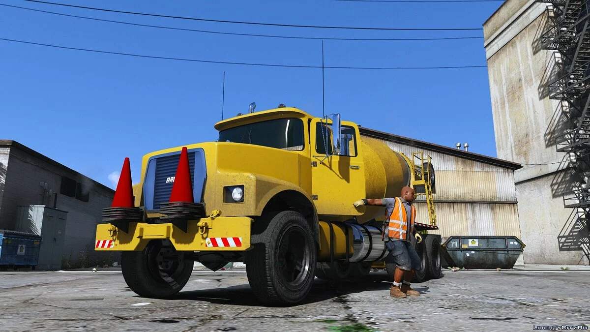 Бетонозмішувач на базі Brute Tipper Classic [Add-On] v1.2 / GTA 5