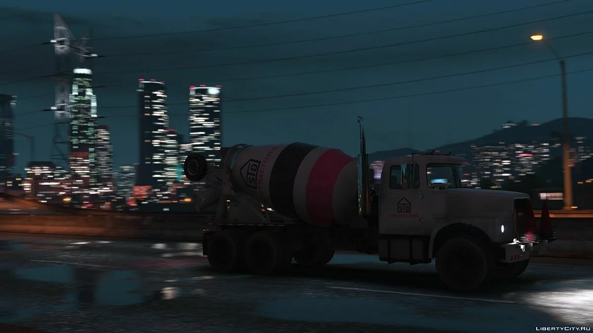 Бетонозмішувач на базі Brute Tipper Classic [Add-On] v1.2 / GTA 5