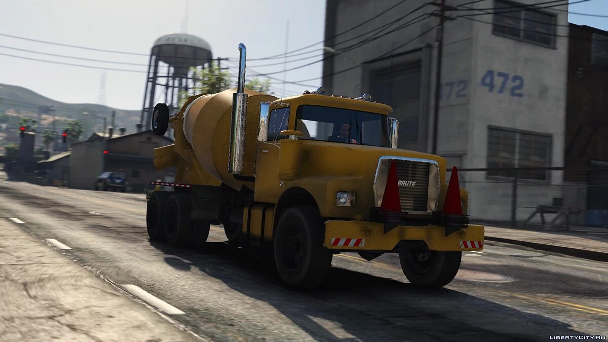 Бетонозмішувач на базі Brute Tipper Classic [Add-On] v1.2 / GTA 5