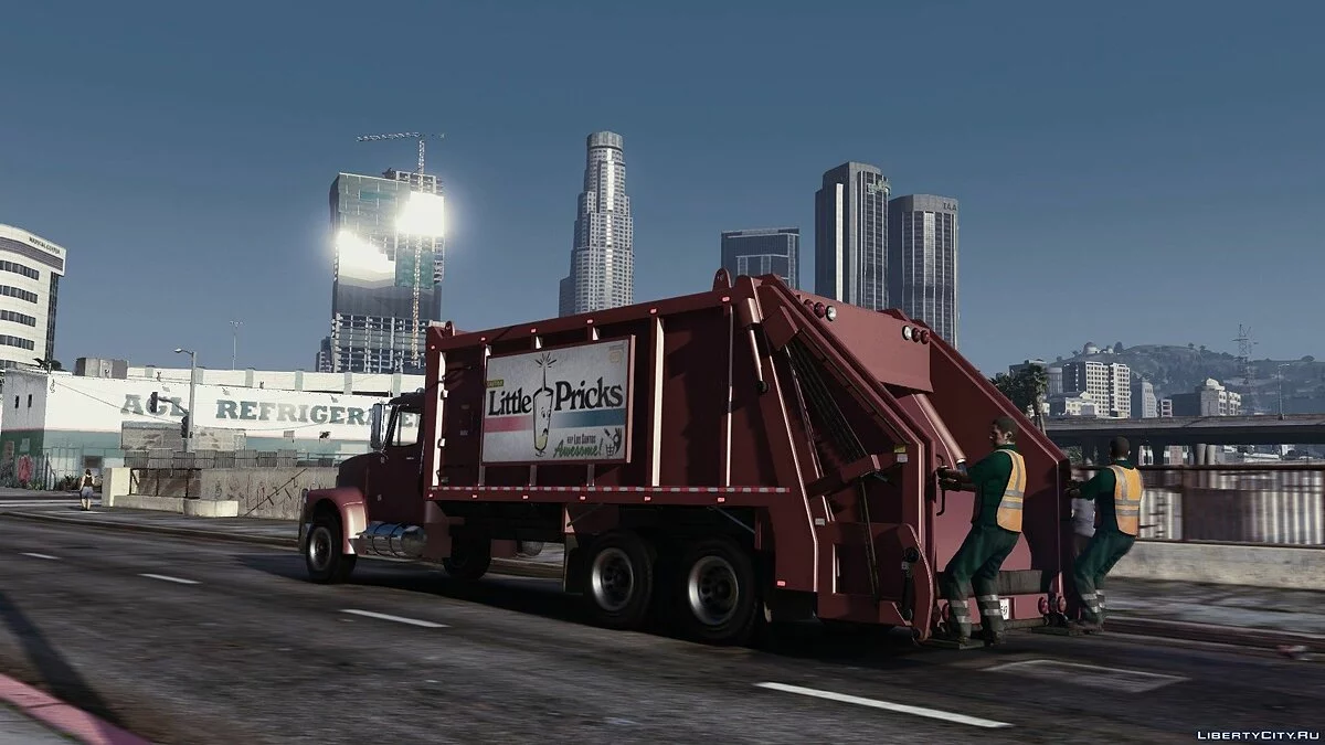Brute Tipper на базі Trashmaster Classic [Add-On] v1.1 / GTA 5