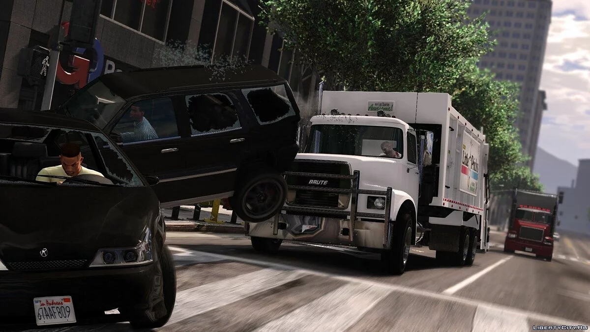 Brute Tipper на базі Trashmaster Classic [Add-On] v1.1 / GTA 5