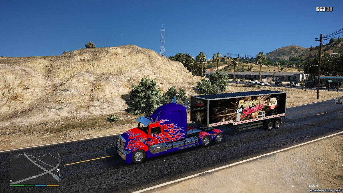 GTA 5 Mods Optimus Prime Transformer - GTA 5 Mods Website