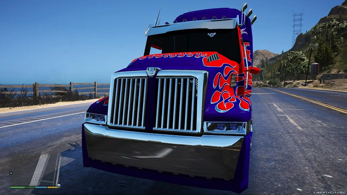 Western Star 5700 Optimus Prime [Add-On] 1.0 - Truk Bergaya Transformer / GTA 5