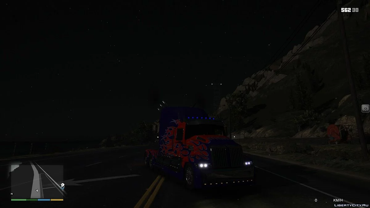 Western Star 5700 Optimus Prime [Add-On] 1.0 - Truk Bergaya Transformer / GTA 5