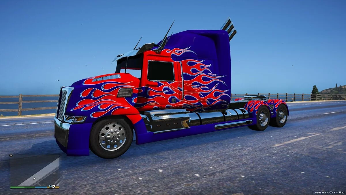Western Star 5700 Optimus Prime [Add-On] 1.0 - Truk Bergaya Transformer / GTA 5