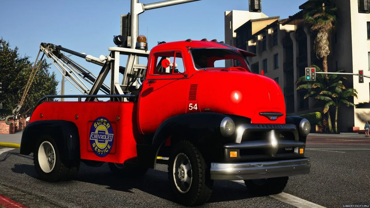 Chevrolet 5400 COE Reboque 1954 [Add-On | LODs | Extras | Template] 1.0 / GTA 5