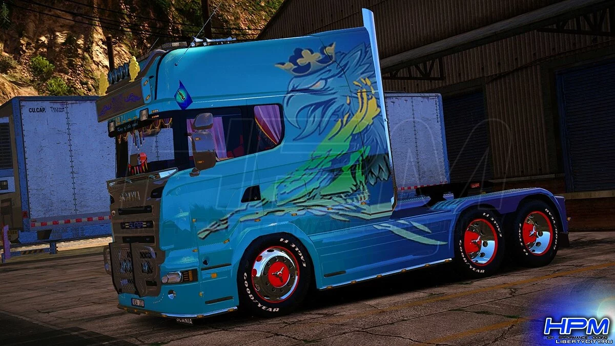 Scania R580 Longline Showtruck 2006 / GTA 5