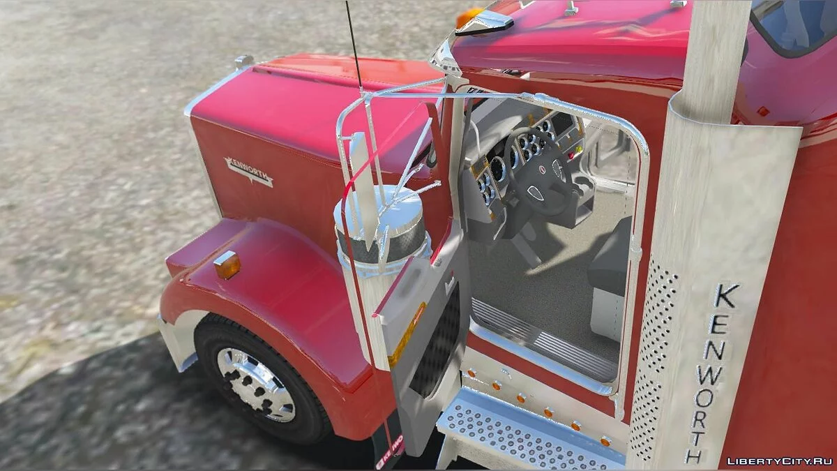 2014 Kenworth W900 6x2 Mid Cab [Livery / Extras / Add-On / Replace] 1.2 / GTA 5