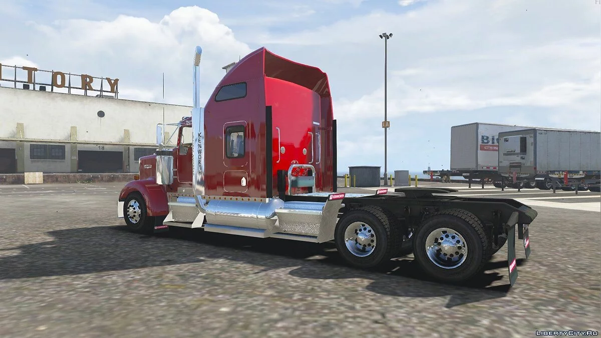 2014 Kenworth W900 6x2 Mid Cab [Livery / Extras / Add-On / Replace] 1.2 / GTA 5